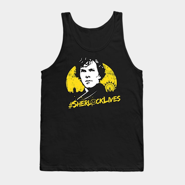 #SherlockLives Tank Top by TomTrager